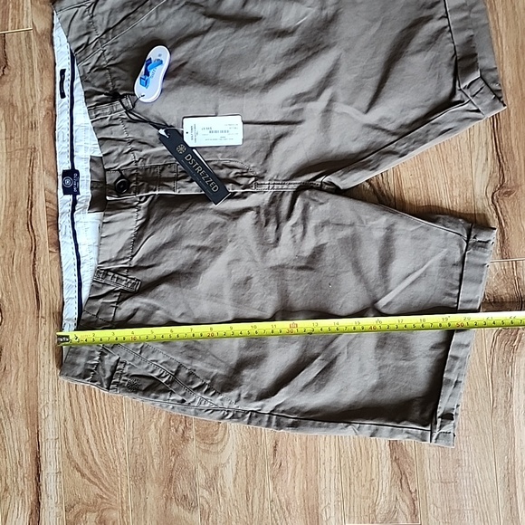 Olive green Dstrezzed shorts size 38 NWT - Picture 7 of 9
